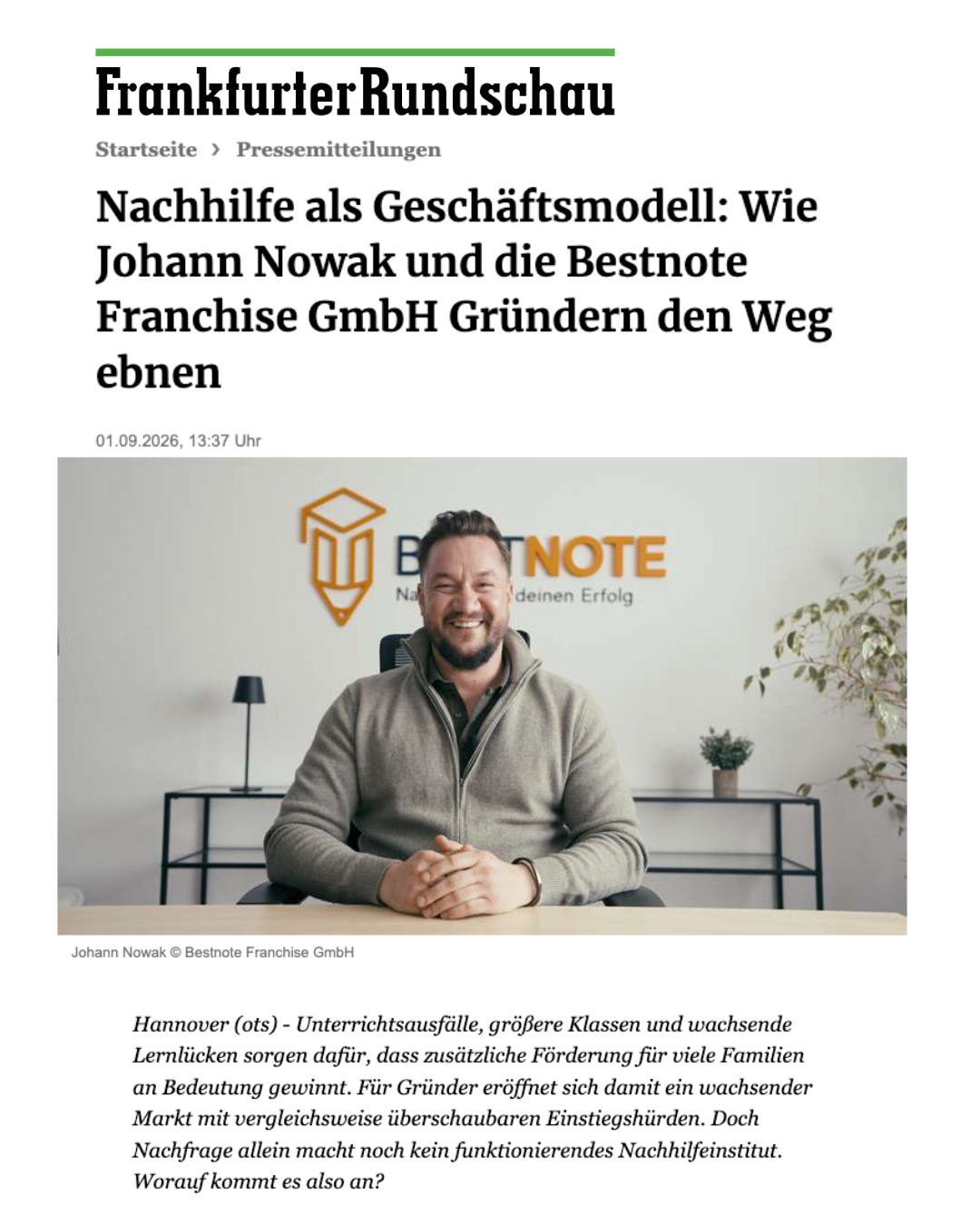 BNF Frankfurter Rundschau